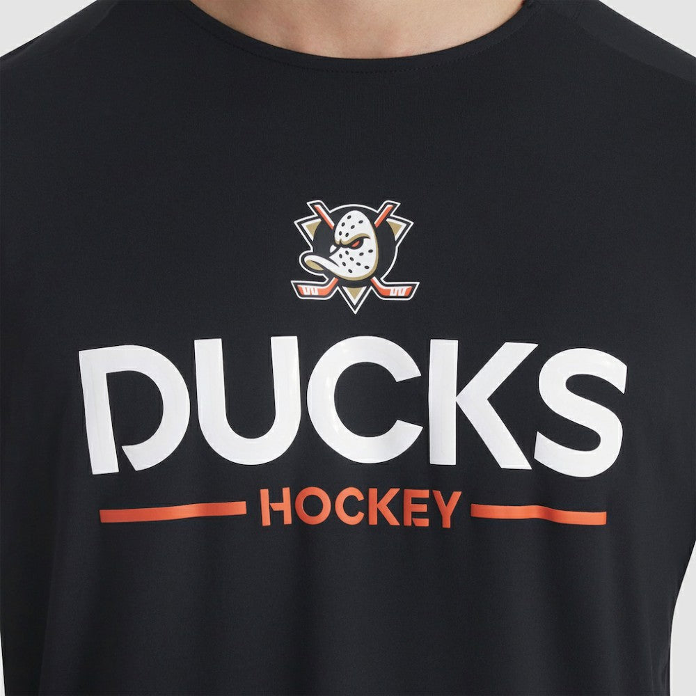 Anaheim Ducks - Fanatics Authentic Pro Rink Tech Long Sleeve T-Shirt Black