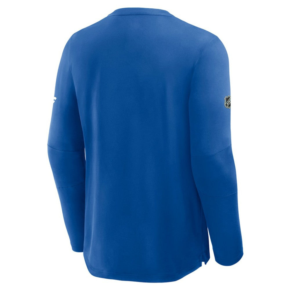 Buffalo Sabres - Fanatics Authentic Pro Rink Tech Long Sleeve T-Shirt Royal