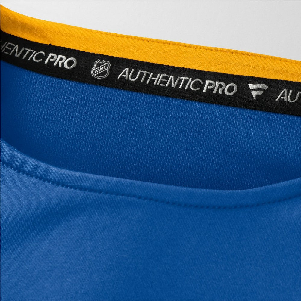 Buffalo Sabres - Fanatics Authentic Pro Rink Tech Long Sleeve T-Shirt Royal