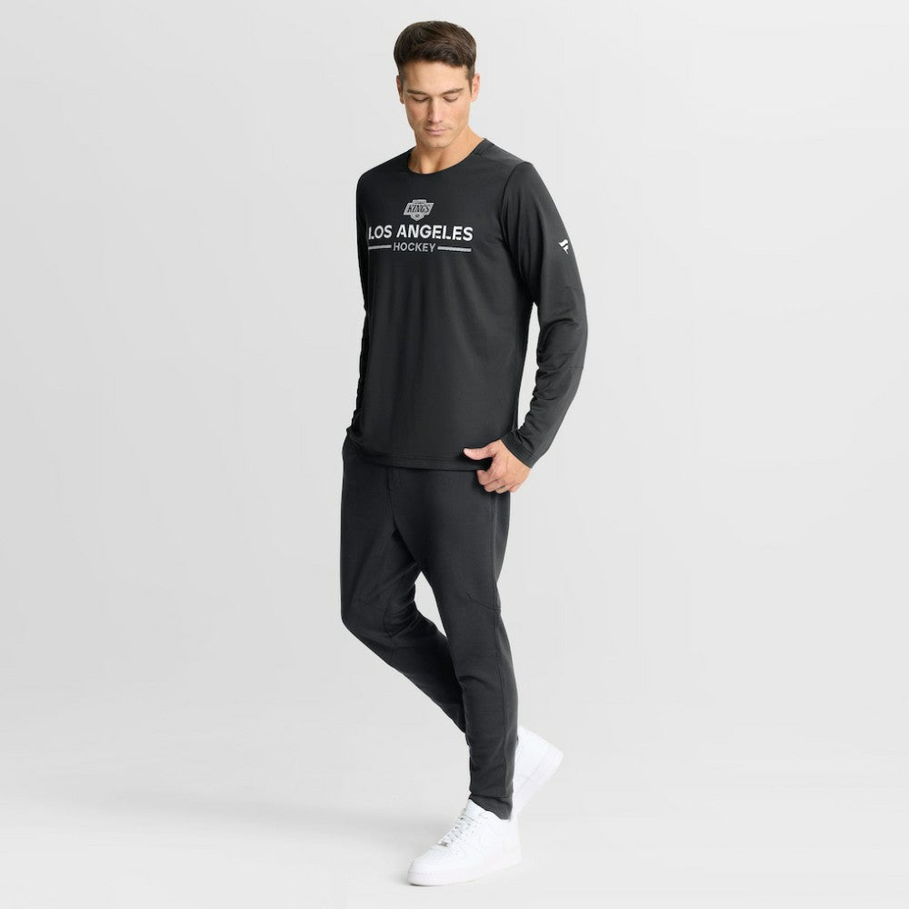 Los Angeles Kings - Fanatics Authentic Pro Rink Tech Long Sleeve T-Shirt Black