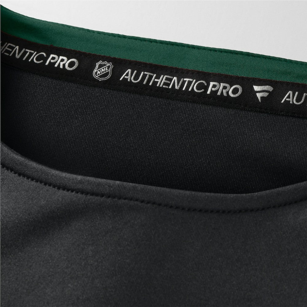 Minnesota Wild - Fanatics Authentic Pro Rink Tech Long Sleeve T-Shirt Black