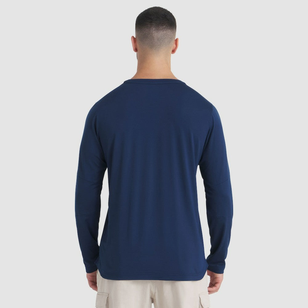 Montreal Canadiens - Fanatics Authentic Pro Rink Tech Long Sleeve T-Shirt Navy