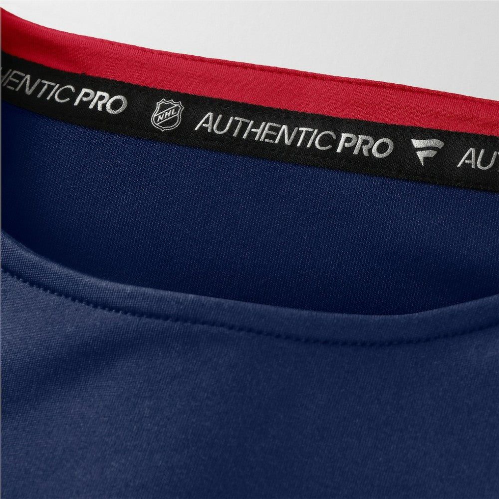 Montreal Canadiens - Fanatics Authentic Pro Rink Tech Long Sleeve T-Shirt Navy