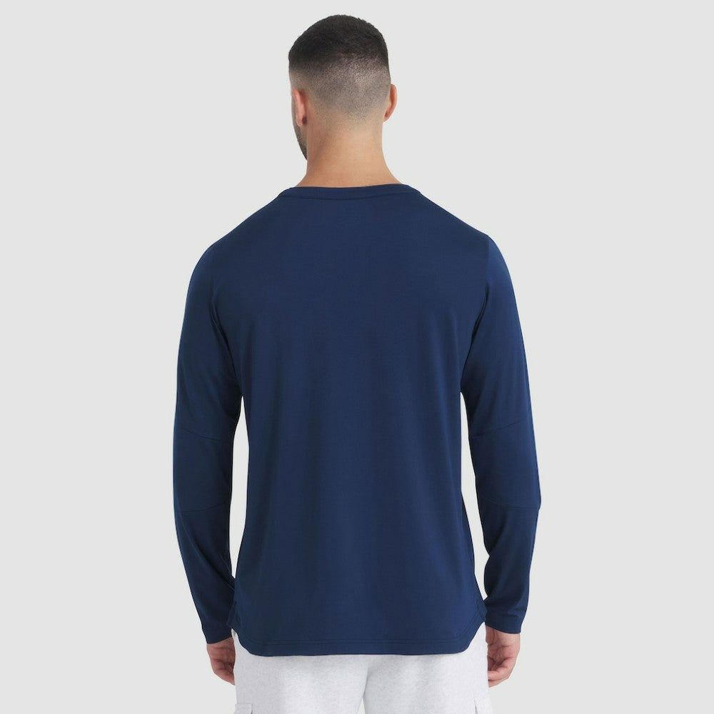 New York Rangers Fanatics Authentic Pro Rink Tech Long Sleeve T-Shirt Navy