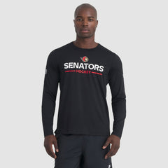 Ottawa Senators - Fanatics Authentic Pro Rink Tech Long Sleeve T-Shirt Black