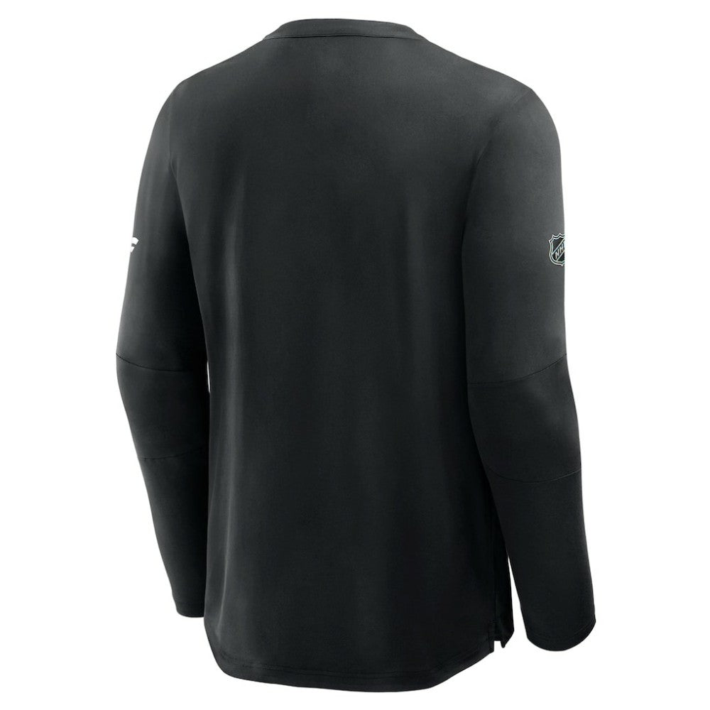 Pittsburgh Penguins Fanatics Authentic Pro Rink Tech Long Sleeve T-Shirt Black