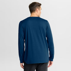 Seattle Kraken Fanatics Authentic Pro Rink Tech Long Sleeve T-Shirt Navy