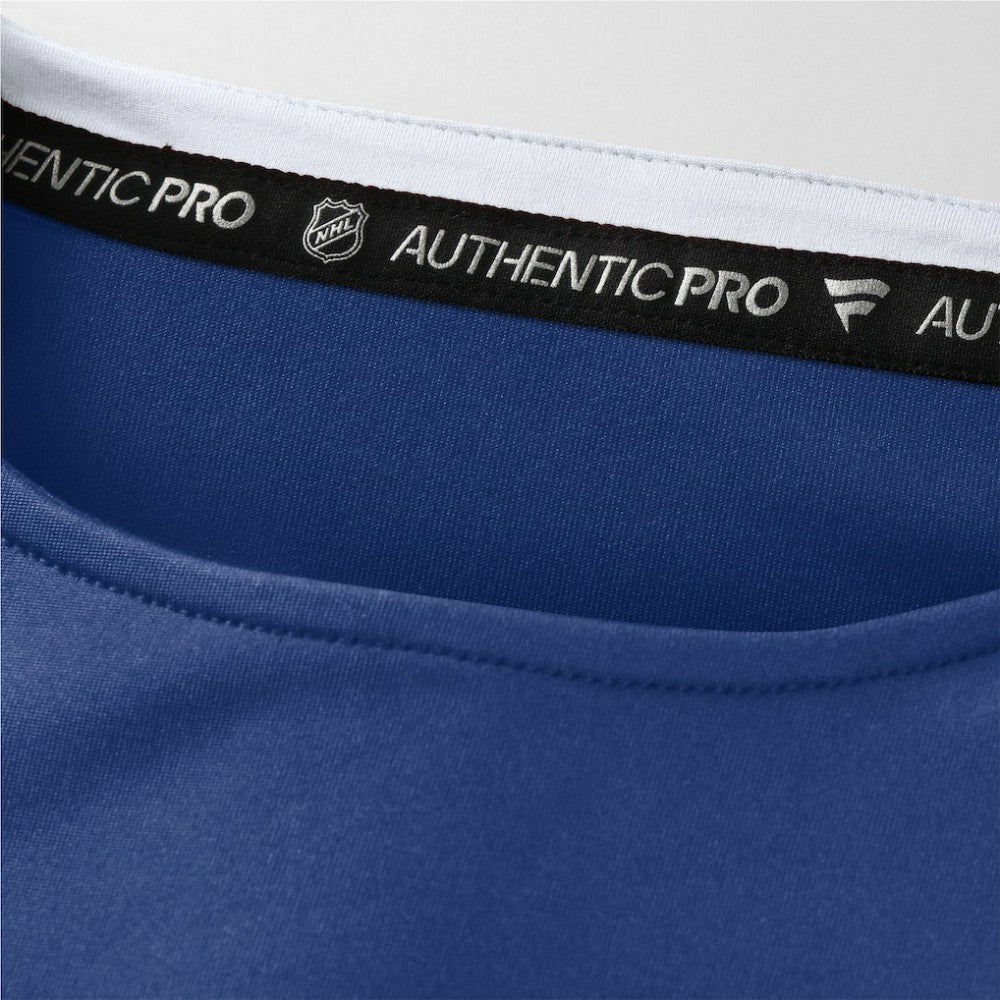 Toronto Maple Leafs - Fanatics Authentic Pro Rink Tech Long Sleeve T-Shirt Blue