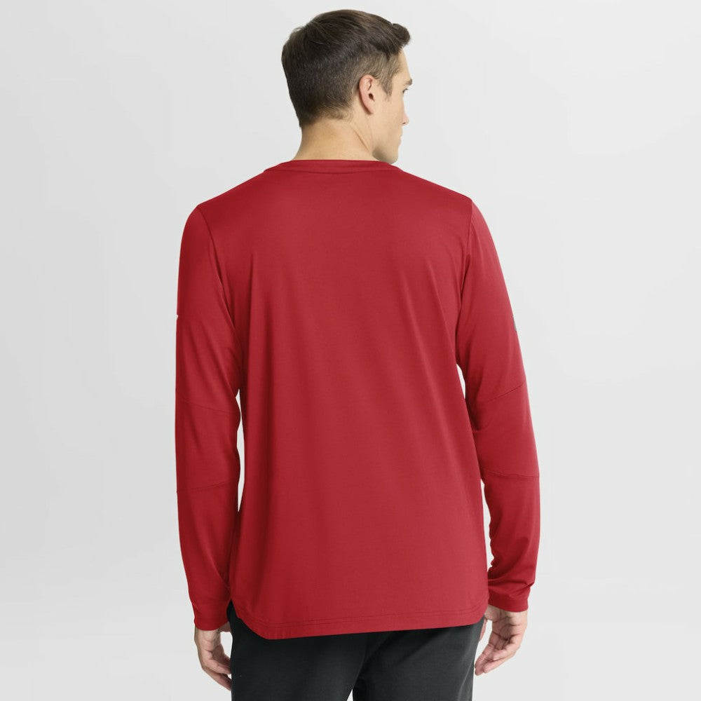 Detroit Red Wings - Fanatics Authentic Pro Centennial Rink Tech Long Sleeve T-Shirt Red