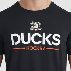 Anaheim Ducks - Fanatics Authentic Pro Rink Tech T-Shirt Black