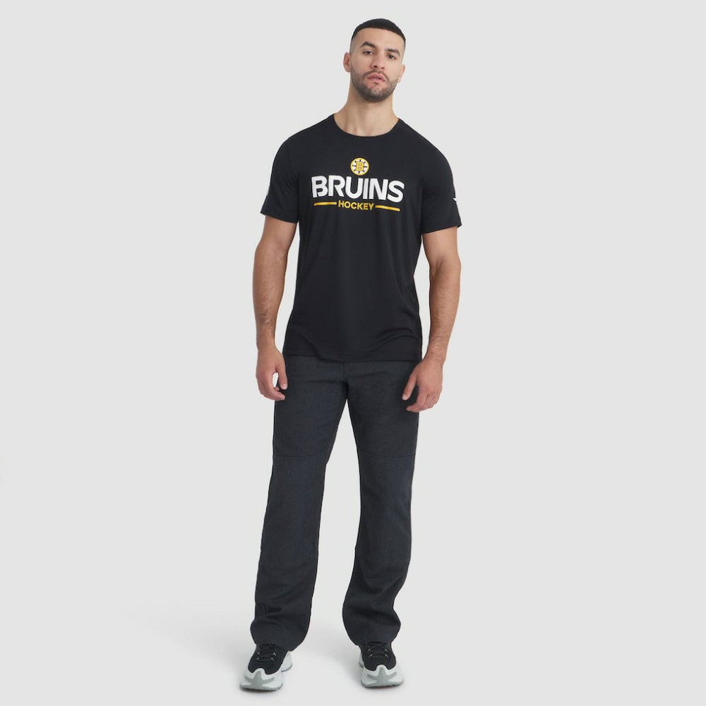 Boston Bruins Fanatics Authentic Pro Rink Tech T-Shirt Black