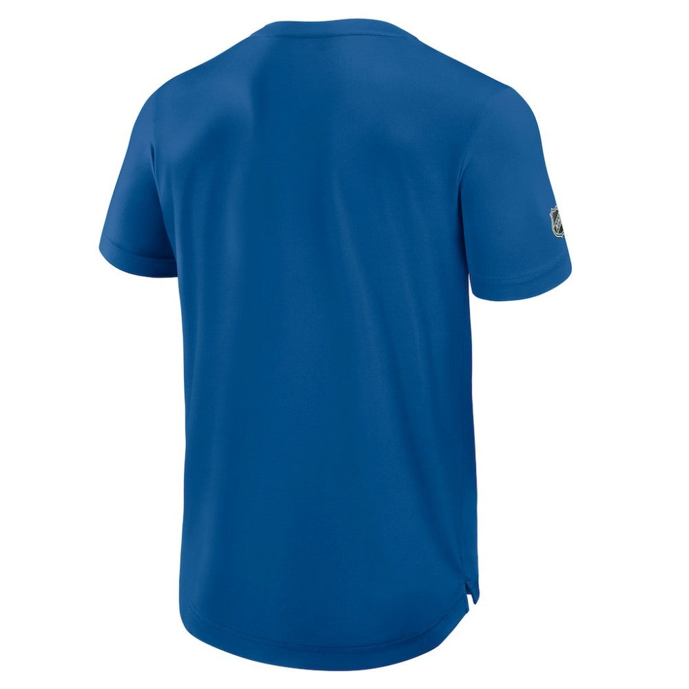 Winnipeg Jets - Fanatics Authentic Pro Rink Tech T-Shirt Blue
