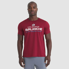 Colorado Avalanche - Fanatics Authentic Pro Rink Tech T-Shirt Burgundy