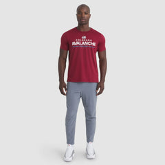 Colorado Avalanche - Fanatics Authentic Pro Rink Tech T-Shirt Burgundy
