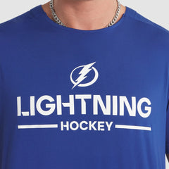 Tampa Bay Lightning - Fanatics Authentic Pro Rink Tech T-Shirt Blue