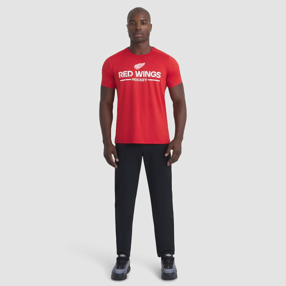 Detroit Red Wings - Fanatics Authentic Pro Rink Tech T-Shirt Red