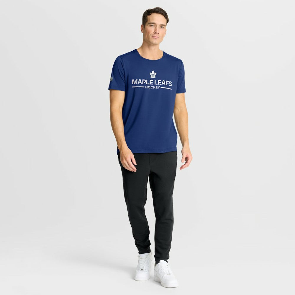 Toronto Maple Leafs - Fanatics Authentic Pro Rink Tech T-Shirt Blue