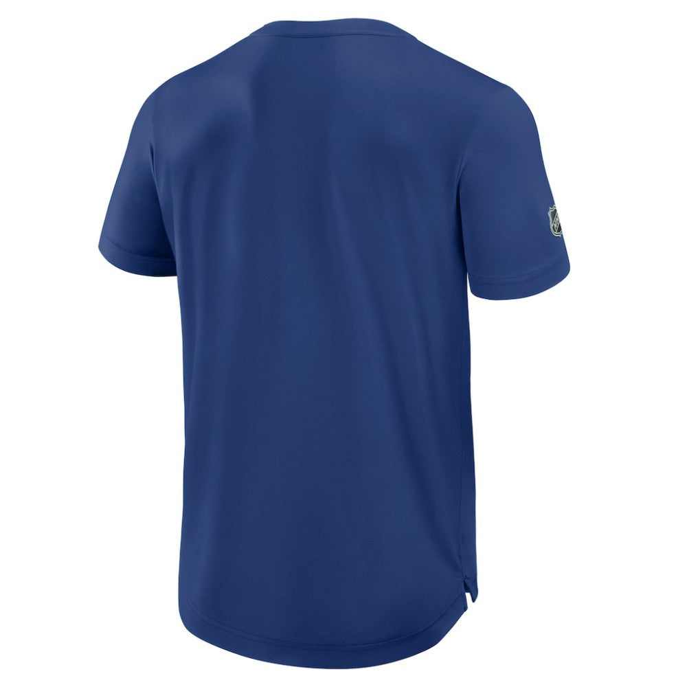 Toronto Maple Leafs - Fanatics Authentic Pro Rink Tech T-Shirt Blue