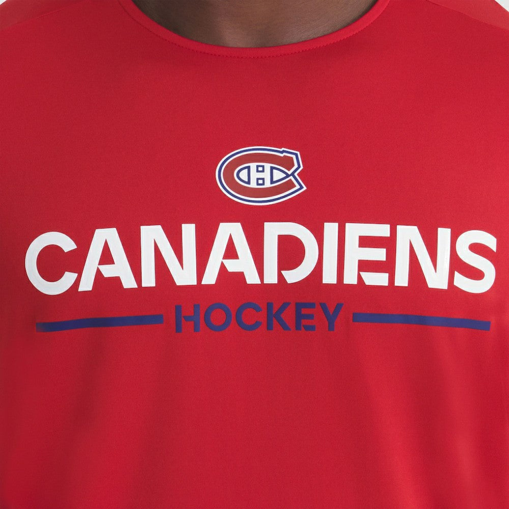 Montreal Canadiens - Fanatics Authentic Pro Rink Tech T-Shirt Red