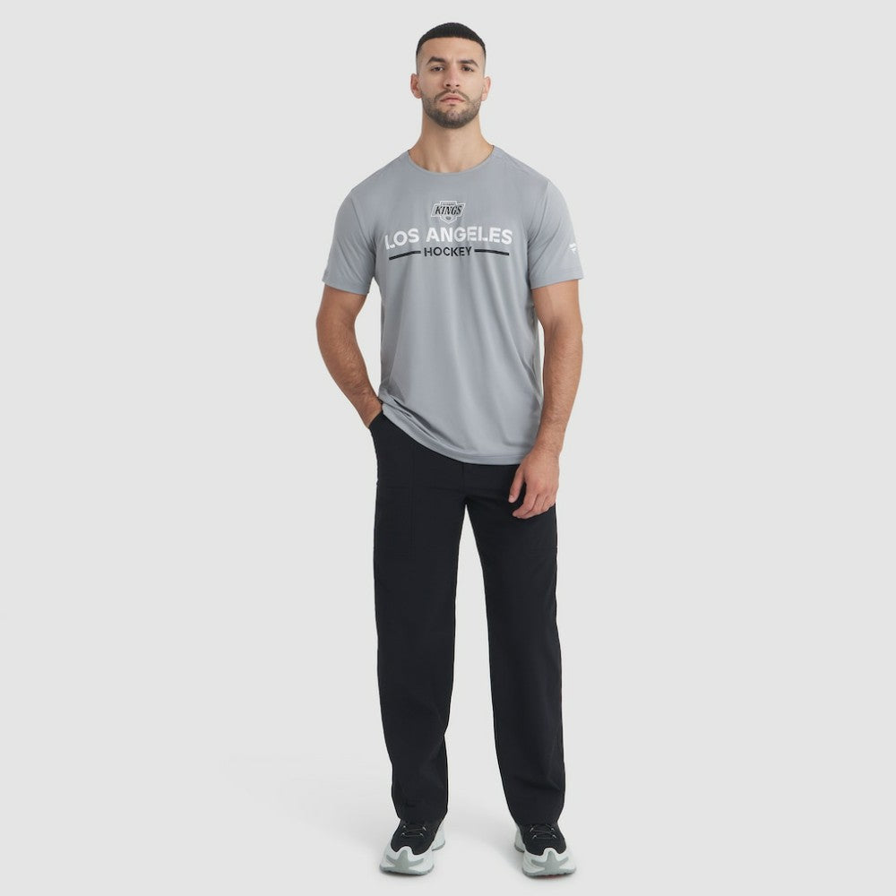 Los Angeles Kings - Fanatics Authentic Pro Rink Tech T-Shirt Gray