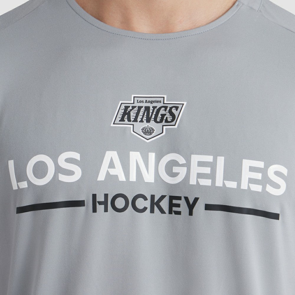 Los Angeles Kings - Fanatics Authentic Pro Rink Tech T-Shirt Gray