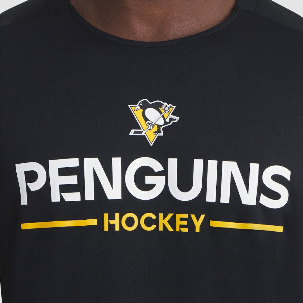 Pittsburgh Penguins Fanatics Authentic Pro Rink Tech T-Shirt Black