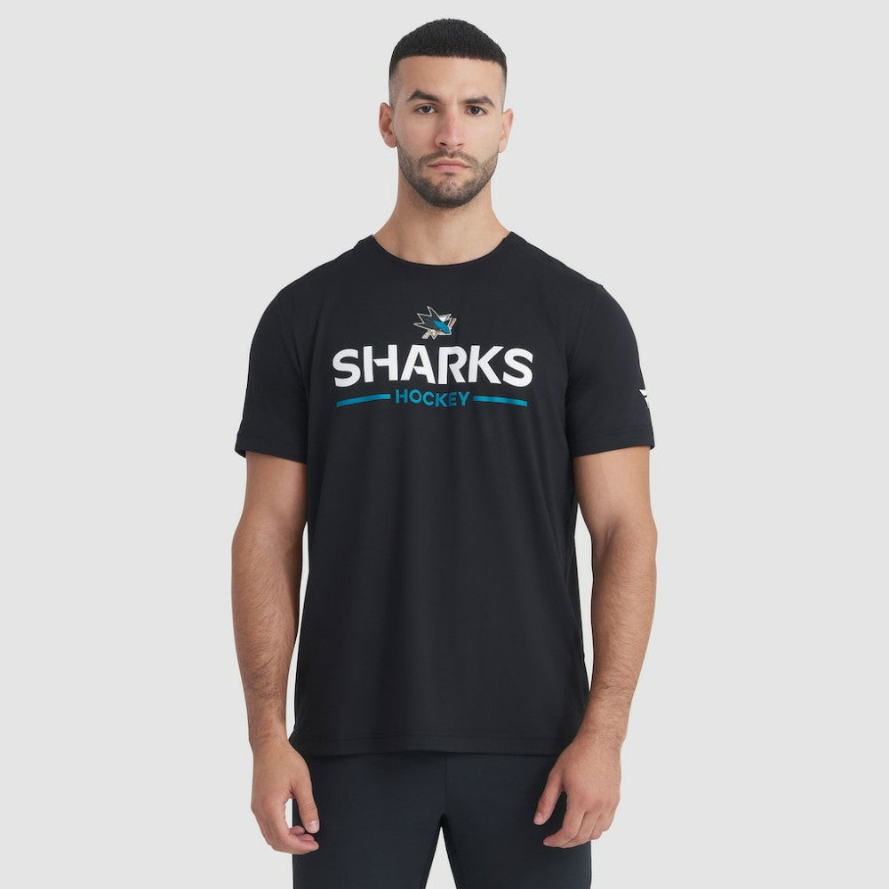 San Jose Sharks - Fanatics Authentic Pro Rink Tech T-Shirt Black