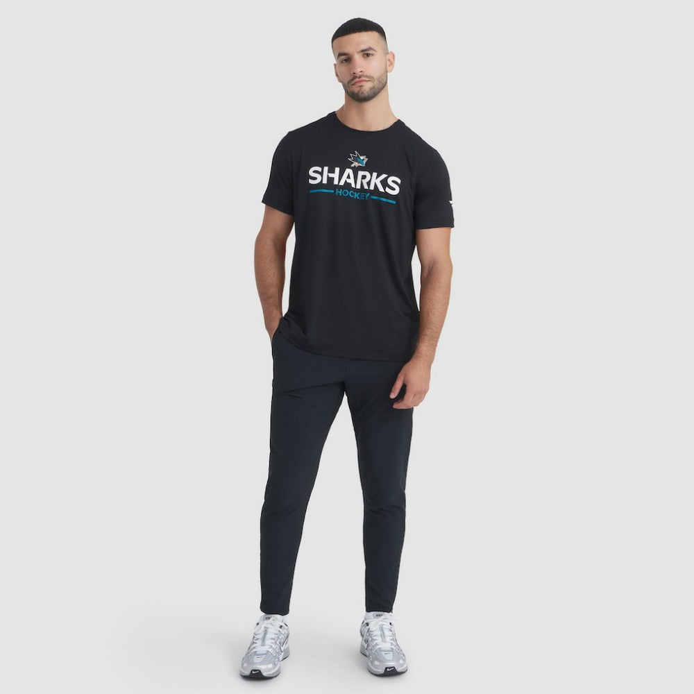 San Jose Sharks - Fanatics Authentic Pro Rink Tech T-Shirt Black