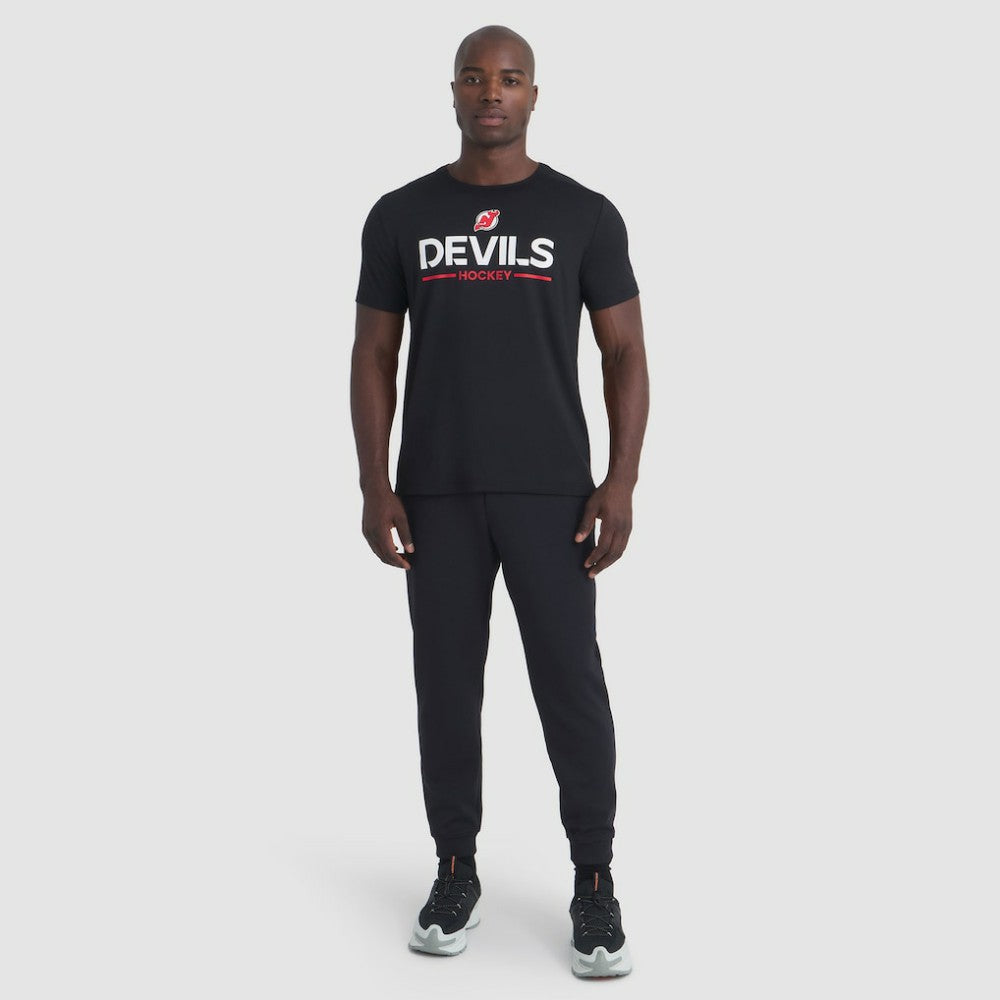 New Jersey Devils - Fanatics Authentic Pro Rink Tech T-Shirt Black