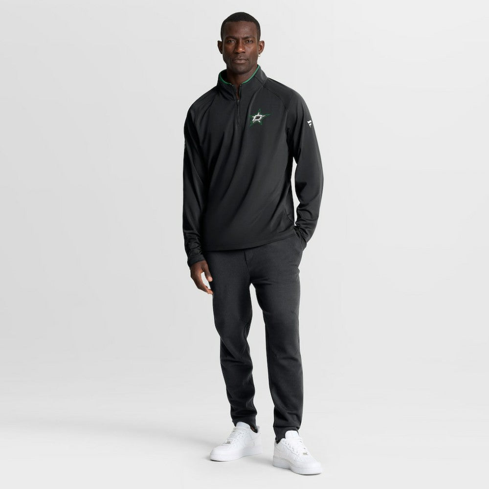 Dallas Stars - Fanatics Authentic Pro Rink Training Quarter-Zip Pullover Black