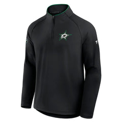 Dallas Stars - Fanatics Authentic Pro Rink Training Quarter-Zip Pullover Black