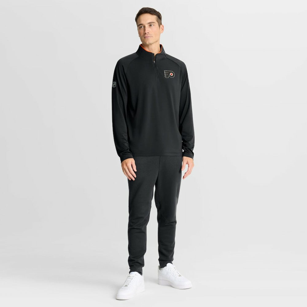 Philadelphia Flyers - Fanatics Authentic Pro Rink Training Quarter-Zip Pullover Black