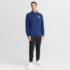 Tampa Bay Lightning - Fanatics Authentic Pro Rink Training Quarter-Zip Pullover Blue
