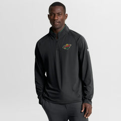 Minnesota Wild - Fanatics Authentic Pro Rink Training Quarter-Zip Pullover Black