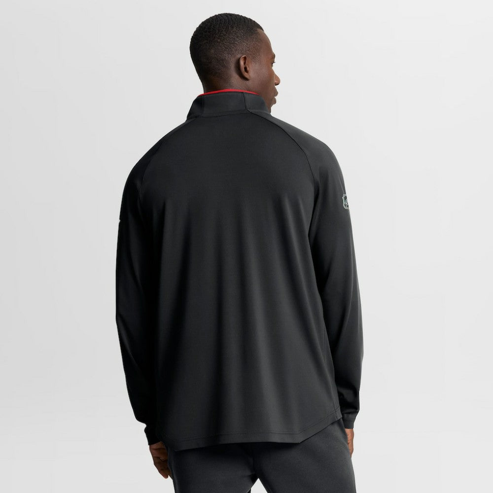 Ottawa Senators - Fanatics Authentic Pro Rink Training Quarter-Zip Pullover Black