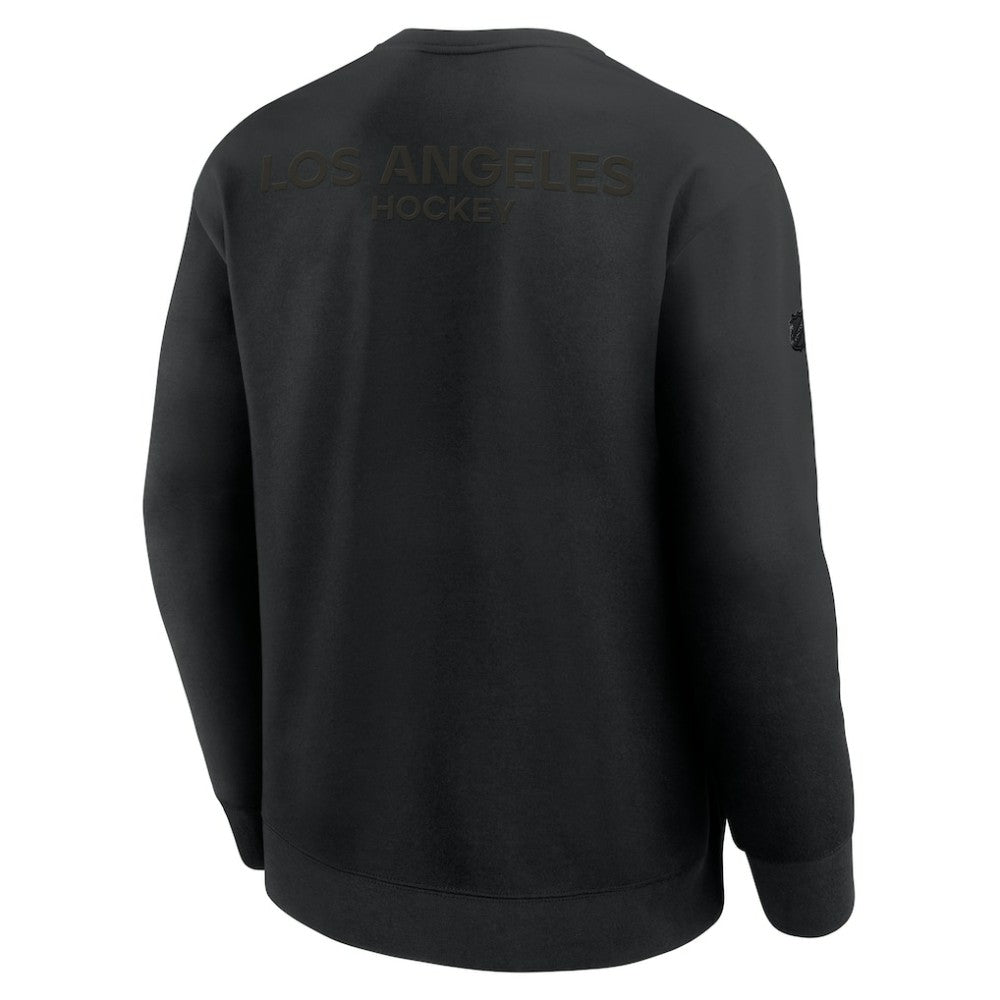 Los Angeles Kings - Fanatics Authentic Pro Road Tri-Blend Sweatshirt Black
