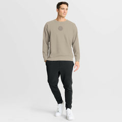 New York Islanders - Fanatics Authentic Pro Road Tri-Blend Sweatshirt Tan