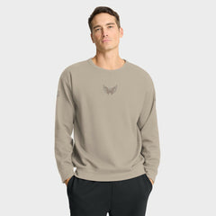 Washington Capitals Fanatics Authentic Pro Road Tri-Blend Sweatshirt Tan