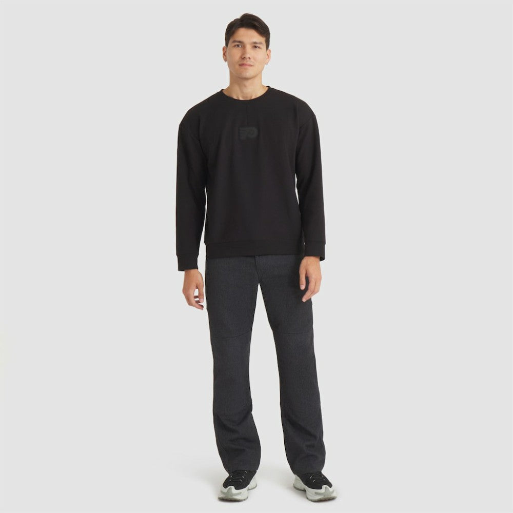 Philadelphia Flyers - Fanatics Authentic Pro Road Tri-Blend Sweatshirt Black
