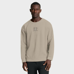 Anaheim Ducks - Fanatics Authentic Pro Road Tri-Blend Sweatshirt Tan