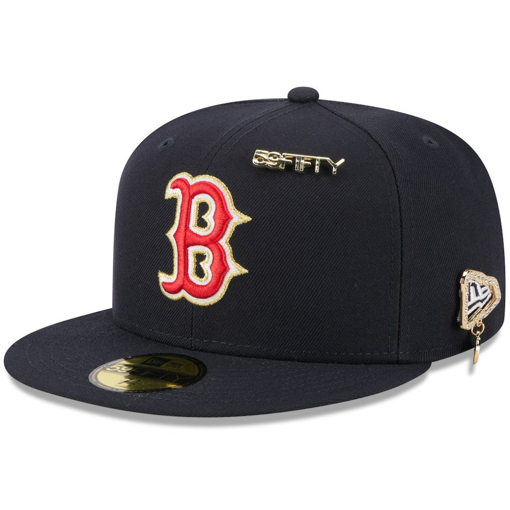 Boston Red Sox New Era 2025 59FIFTY Day 59FIFTY Fitted Hat with Pins On Sale