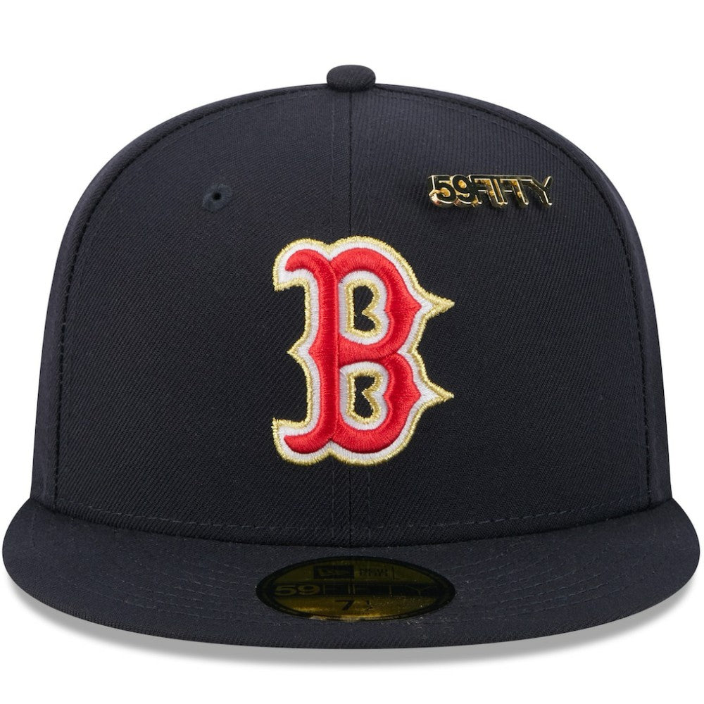 Boston Red Sox New Era 2025 59FIFTY Day 59FIFTY Fitted Hat with Pins On Sale