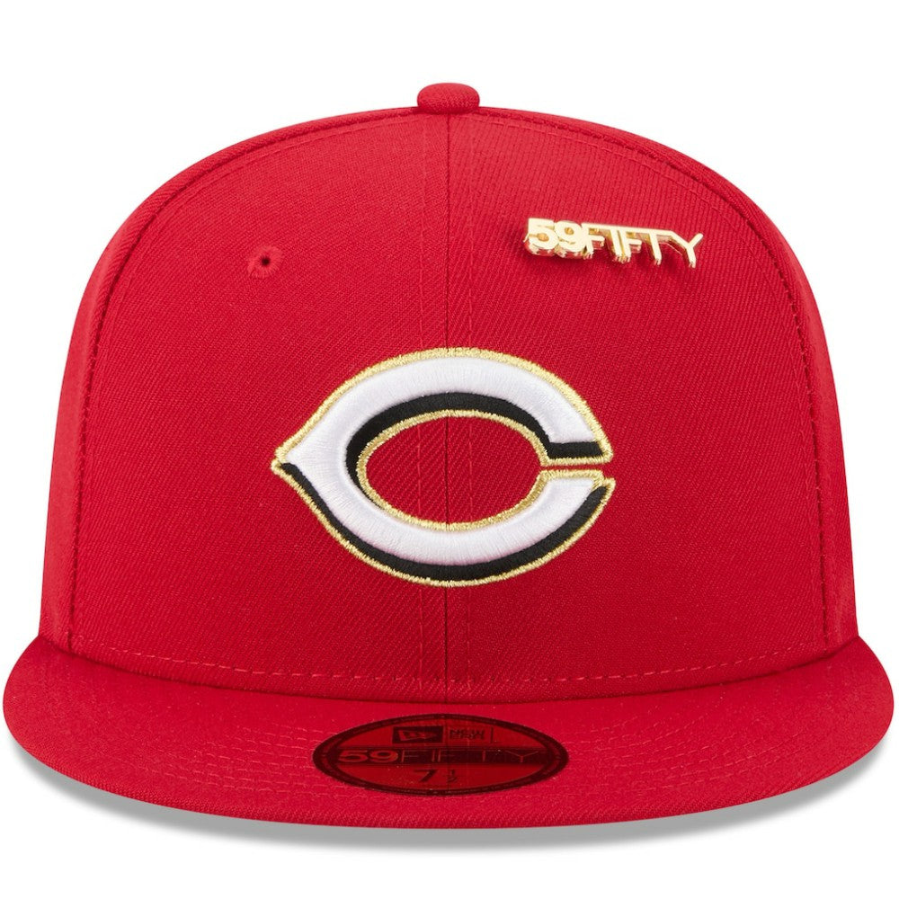 Cincinnati Reds New Era 2025 59FIFTY Day 59FIFTY Fitted Hat with Pins Near Me