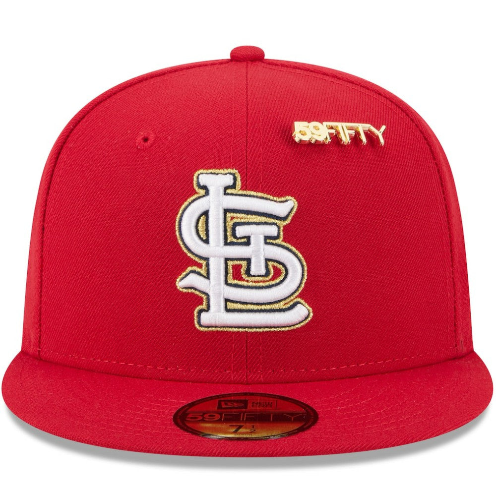 St. Louis Cardinals New Era 2025 59FIFTY Day 59FIFTY Fitted Hat with Pins discount