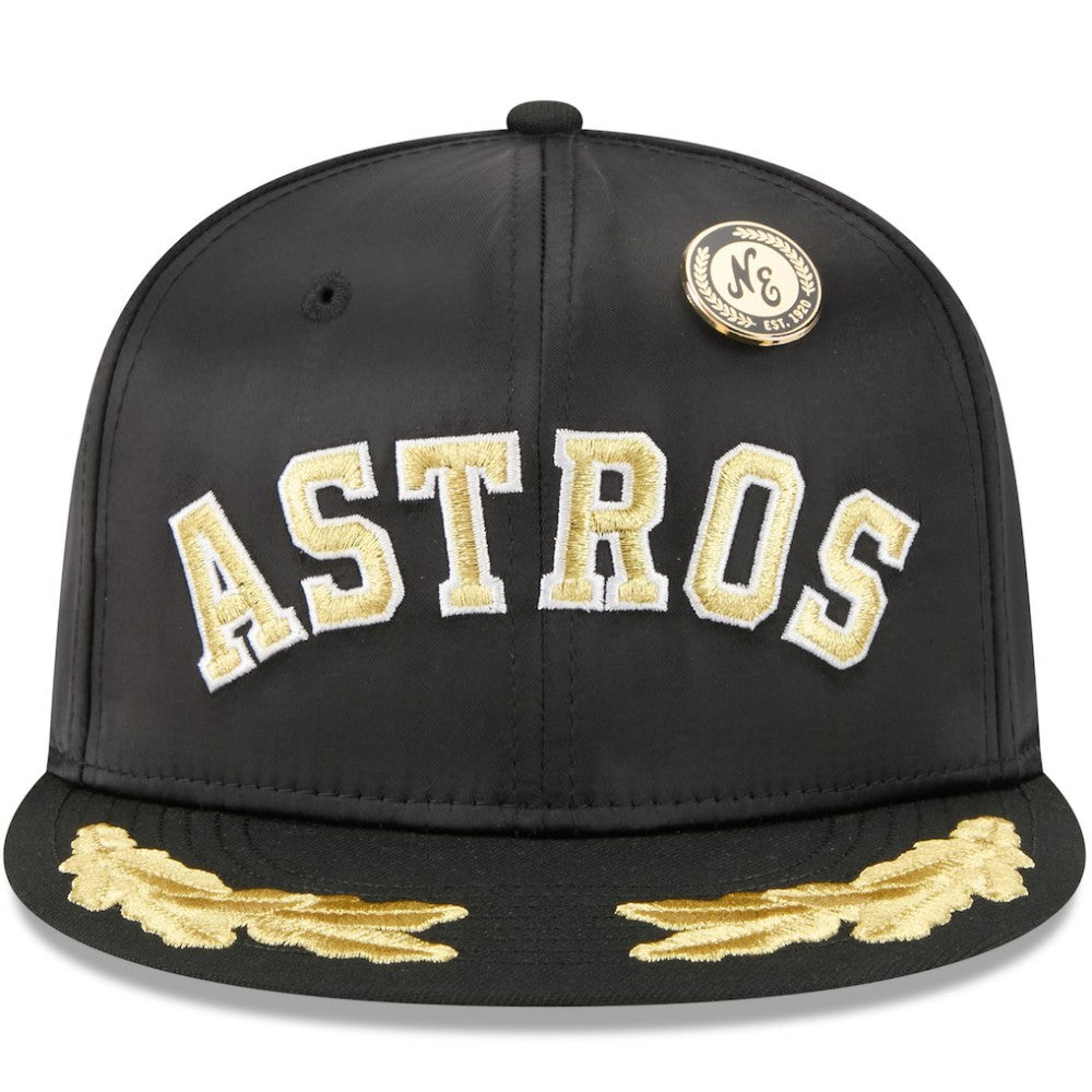Houston Astros New Era 2025 59FIFTY Day Gold Leaf 59FIFTY Fitted Hat for sale