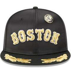 Boston Red Sox New Era 2025 59FIFTY Day Gold Leaf 59FIFTY Fitted Hat Sale