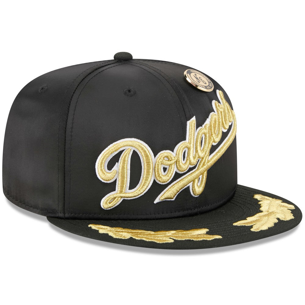 Los Angeles Dodgers New Era 2025 59FIFTY Day Gold Leaf 59FIFTY Fitted Hat for sale