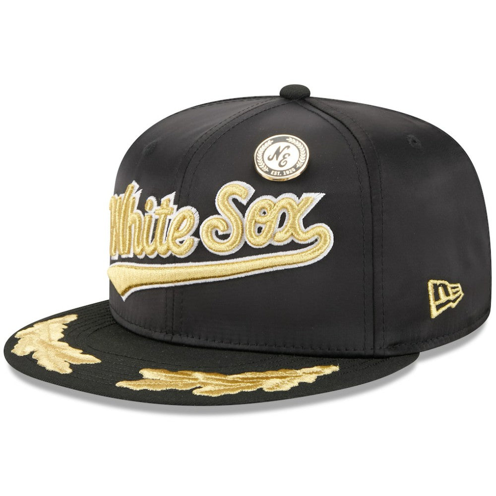 Chicago White Sox New Era 2025 59FIFTY Day Gold Leaf 59FIFTY Fitted Hat Lifestyle