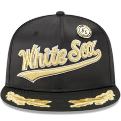 Chicago White Sox New Era 2025 59FIFTY Day Gold Leaf 59FIFTY Fitted Hat Lifestyle