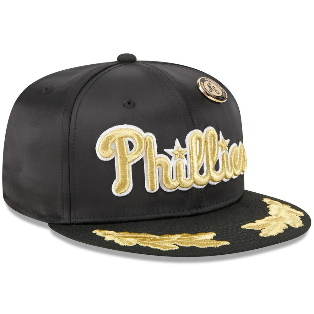 Philadelphia Phillies New Era 2025 59FIFTY Day Gold Leaf 59FIFTY Fitted Hat for sale